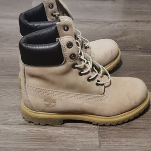 Timberlands (cream colour)